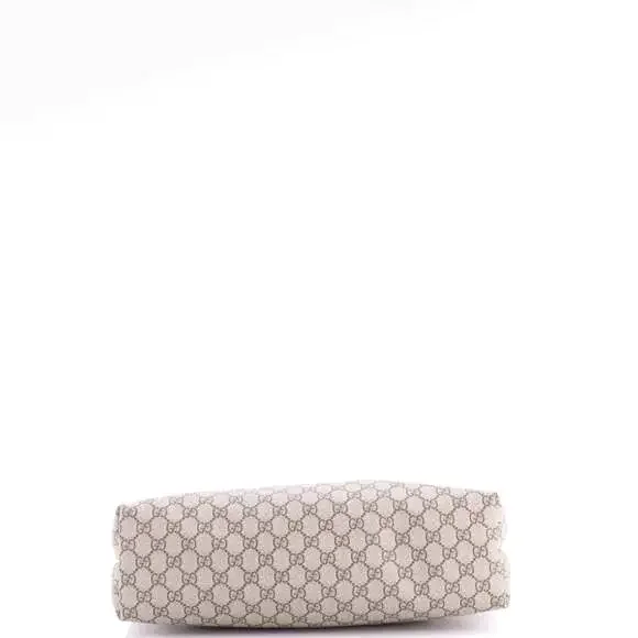 Gucci Plus Tote Gg Coated Canvas With #237855G10B - Picture 4 of 7